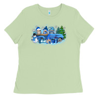 Matcha snow gnome truck Ladies Tee - Zillion Design Studio
