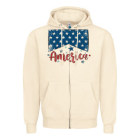 Sandshell America Zipper Hoodie - MaliasSmallBusiness