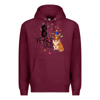 Burgundy 8 years old black Premium Hoodie - Bettercallsaul