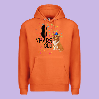8 Years Old Black Premium Hoodie Designed By Bettercallsaul