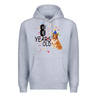 Heather Grey 8 years old black Premium Hoodie - Bettercallsaul