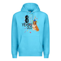 Ocean Blue 8 years old black Premium Hoodie - Bettercallsaul