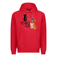 Red 8 years old black Premium Hoodie - Bettercallsaul