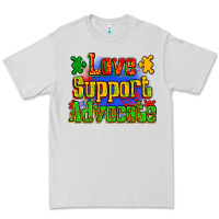 Dove Grey love support advocate Premium Tee - Zillion Design Studio