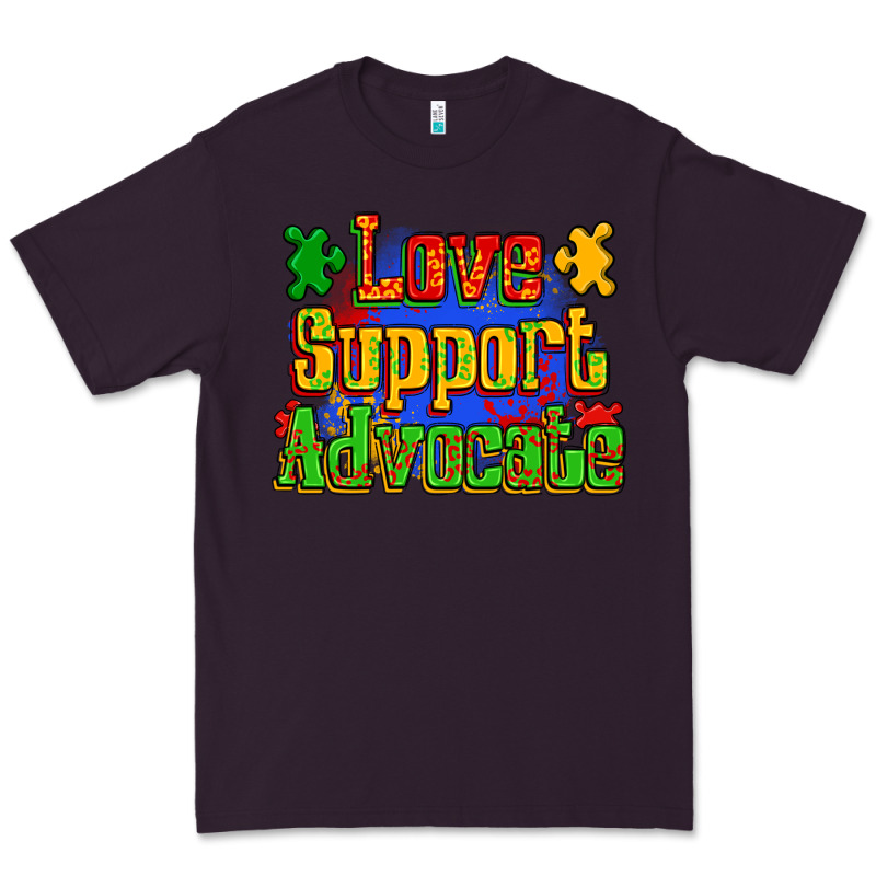 Love Support Advocate Premium Tee by Zillion Design Studio | Teevron