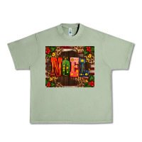 Oil Green noel mistletoe Christmas Urban Heavy Tee - AdoDesignShop