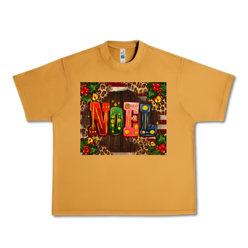 Noel Mistletoe Christmas Urban Heavy Tee by AdoDesignShop | Teevron