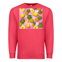 Cardinal pink pineapple Premium Sweatshirt - BarkalooDesign