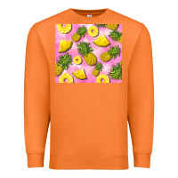 Carrot pink pineapple Premium Sweatshirt - BarkalooDesign