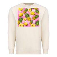 Sandshell pink pineapple Premium Sweatshirt - BarkalooDesign