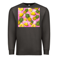 Smoke pink pineapple Premium Sweatshirt - BarkalooDesign