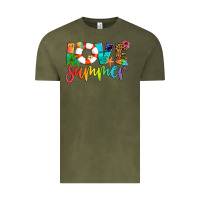Vintage Olive love summer Vintage Tee - Artiststas