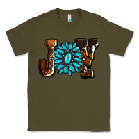 Army Green joy with gemstone ado Classic Tee - AdoDesignShop