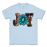 Dusty Blue joy with gemstone ado Classic Tee - AdoDesignShop