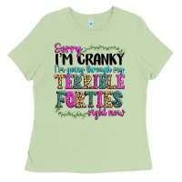 Matcha sorry im cranky im going through my terrible forti Ladies Tee - texasbilliewilder