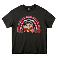 Asphalt valentine's day cupid rainbow Heavy Core Tee - RanaPortraitStore