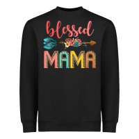 Black blessed mama Heavyweight Sweatshirt - JahusDesignShop
