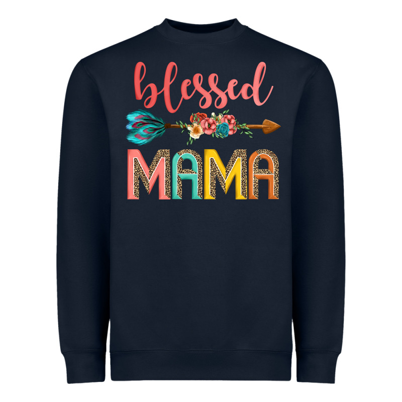 Blessed Mama Heavyweight Sweatshirt by JahusDesignShop | Teevron