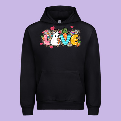 Love Easter Day Urban Hoodie Designed By Howdyjamesfarm