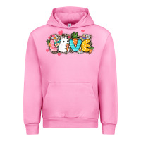 Fuchsia Pink Love Easter Day Urban Hoodie - HowdyJamesFarm