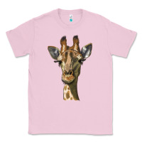 Bubblegum Pink giraffe head Classic Tee - LillyAllenDesigns