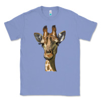 Colony Blue giraffe head Classic Tee - LillyAllenDesigns