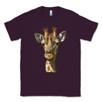 Plum giraffe head Classic Tee - LillyAllenDesigns