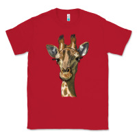 Red giraffe head Classic Tee - LillyAllenDesigns