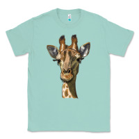 Seafoam giraffe head Classic Tee - LillyAllenDesigns