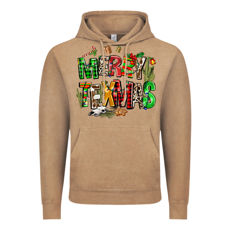 Christmas Texas Western Vintage Hoodie by AdoDesignShop | Teevron