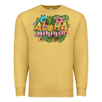 Antique Gold aloha summer Premium Sweatshirt - BarkalooDesign