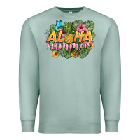 Seafoam aloha summer Premium Sweatshirt - BarkalooDesign