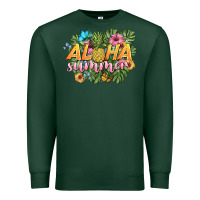 Sports Green aloha summer Premium Sweatshirt - BarkalooDesign