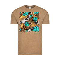 Vintage Coffee western turquoise gemstone seamless pattern Vintage Tee - BundleAndBundleShop