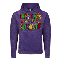 Cloud Purple christmas spirit activate Vintage Hoodie - AdoDesignShop