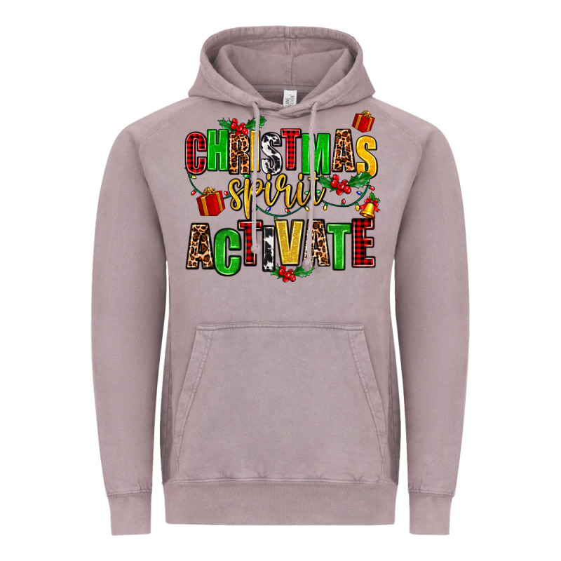 Christmas Spirit Activate Vintage Hoodie by AdoDesignShop | Teevron