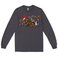 Smoke Christmas Army Mom Long Sleeve Tee - NancyCooperArtShop