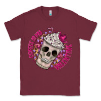 Burgundy Coffee is my Valentine Classic Tee - CowhideDigitalArt