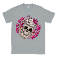 Heather Grey Coffee is my Valentine Classic Tee - CowhideDigitalArt
