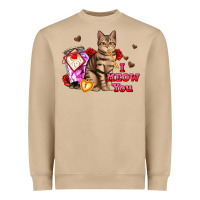 Mushroom i meow you Heavyweight Sweatshirt - AdoDesignShop