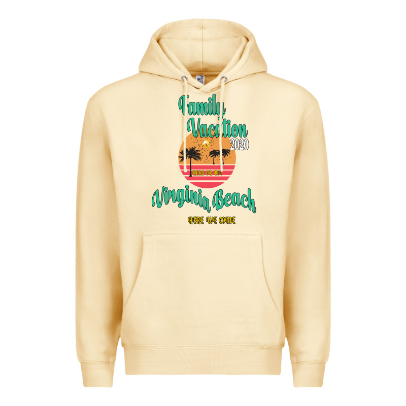 Family Vacation 2020 Read Or Not Virginia Beach Here We Come Premium Hoodie by Bettercallsaul | Teevron
