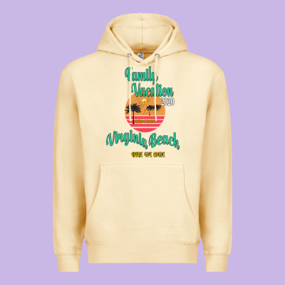 Family Vacation 2020 Read Or Not Virginia Beach Here We Come Premium Hoodie Designed By Bettercallsaul