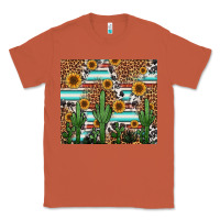 Copper western cactus and sunflowers Classic Tee - Jasminsmagicworld