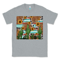 Western Cactus And Sunflowers Classic Tee | Teevron