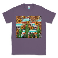 Lavender western cactus and sunflowers Classic Tee - Jasminsmagicworld