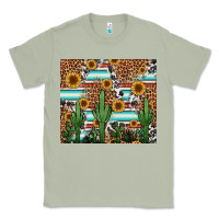 Matcha western cactus and sunflowers Classic Tee - Jasminsmagicworld