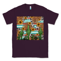 Plum western cactus and sunflowers Classic Tee - Jasminsmagicworld