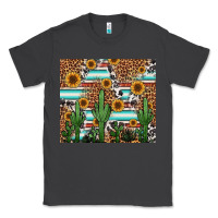 Smoke western cactus and sunflowers Classic Tee - Jasminsmagicworld