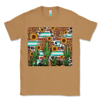 Toasted Coconut western cactus and sunflowers Classic Tee - Jasminsmagicworld