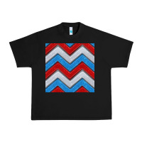 Black Glitter 4th of July Seamless Pattern Urban Heavy Tee - BundleAndBundleShop